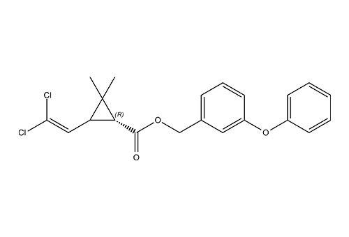 Permetrin: Kemična struktura