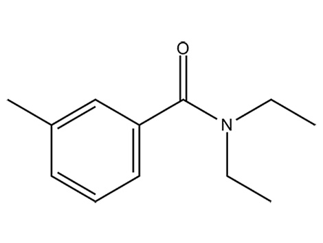 Deta (dietethilaumid): Kemična struktura