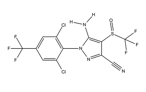 Insekticid Fiponil - Kemična formula