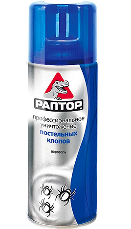 Z aerosolnimi insekticidi se lahko ukvarjate s paraziti krvi.