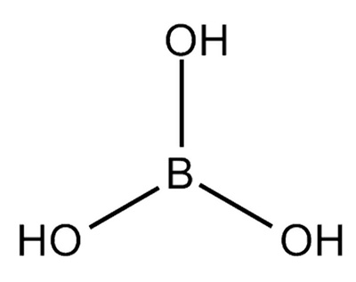 Kemična formula borove kisline