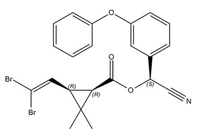 Deltametrin - Kemična formula