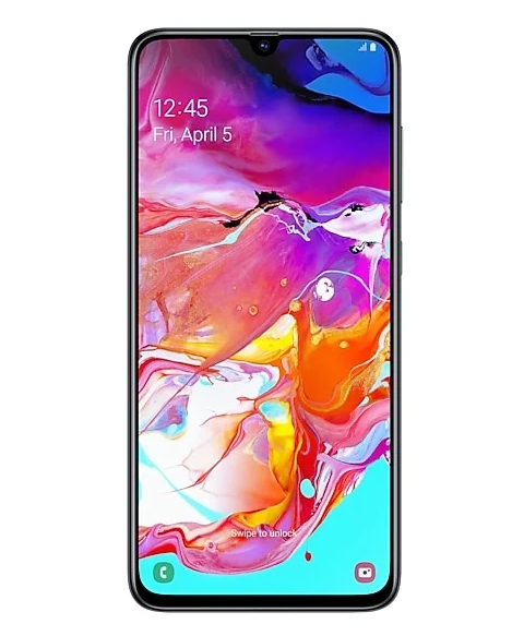 Samsung Galaxy A70 avec une bonne batterie