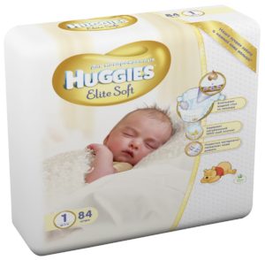 Pampers Huggies Elite Soft 1