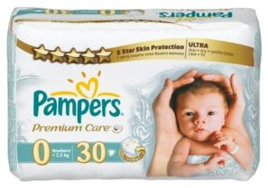 Couches Pampers Premium Care 0