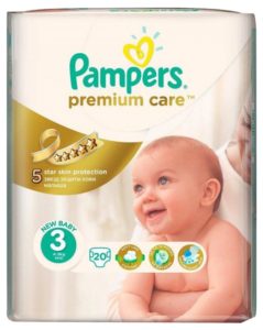 Couches Pampers Premium Care