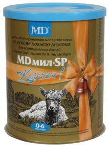 Mélange de lait MDmil SP Goat