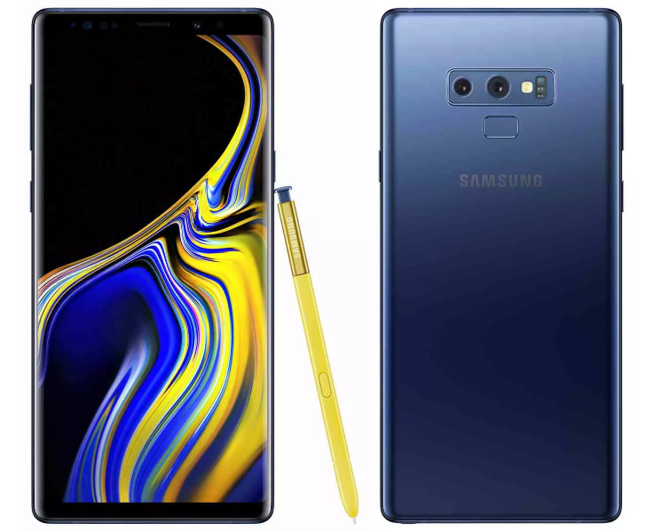 Écran incurvé de 128 Go pour Samsung Galaxy Note 9