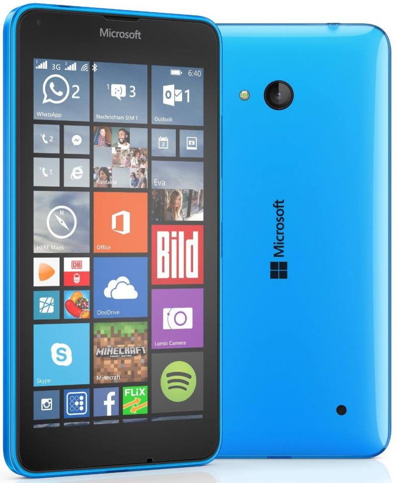 Haut Microsoft Lumia 640 XL 3G Dual Sim