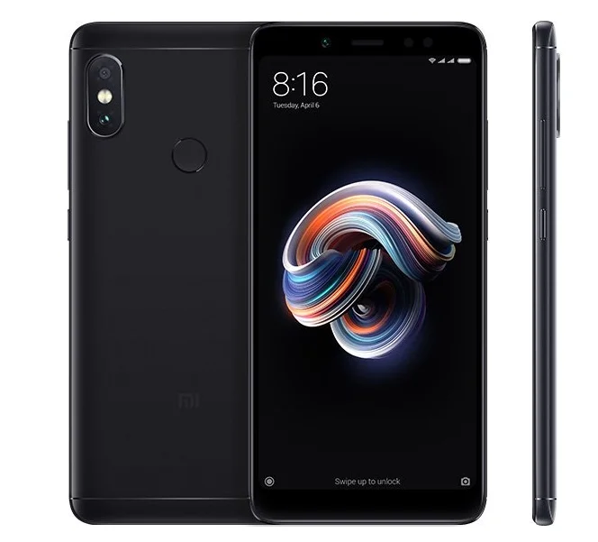 Xiaomi Redmi Note 5 3 / 32GB avec un bon appareil photo et une bonne batterie