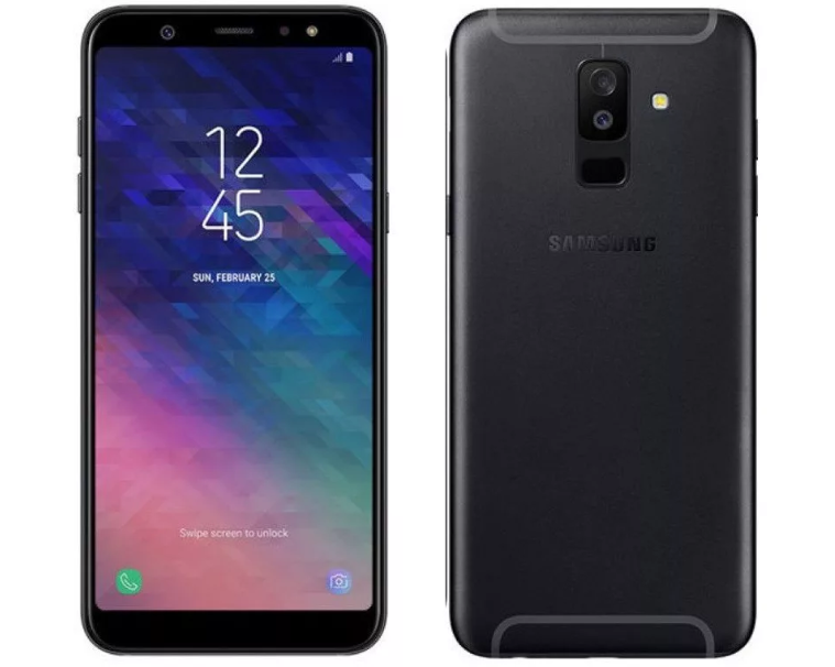 Samsung Galaxy A6 + 32 Go avec un bon appareil photo et une bonne batterie