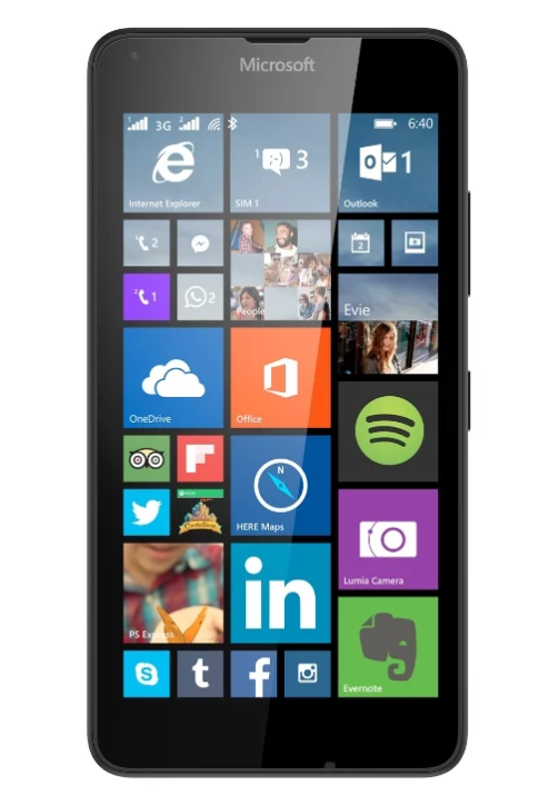 Microsoft Lumia 640 3G Dual Sim sous Windows