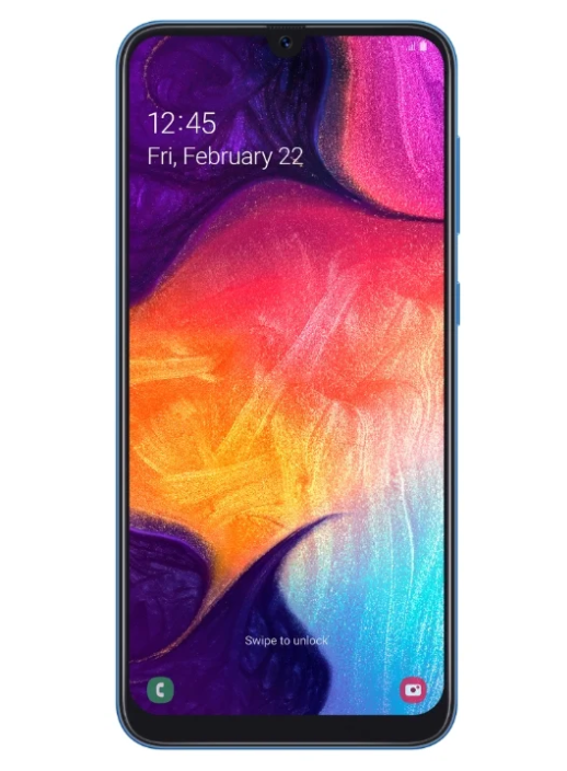 Samsung Galaxy A50 64 Go avec charge rapide