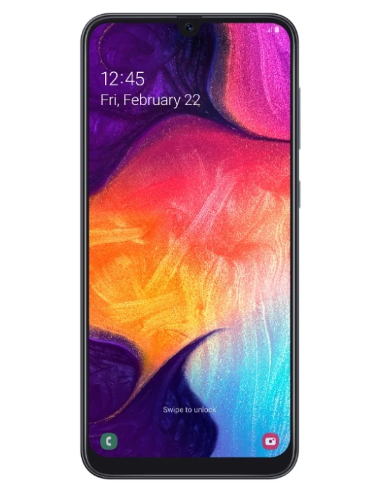 Samsung Galaxy A50 64 Go jusqu'à 15