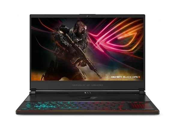 jeux ASUS ROG Zephyrus S GX531GM-ES021T (Intel Core i7 8750H 2200 MHz / 15,6" / 1920x1080 / 24 Go / 512 Go SSD / DVD non / NVIDIA GeForce GTX 1060 / Wi-Fi / Bluetooth / Windows 10 Home)