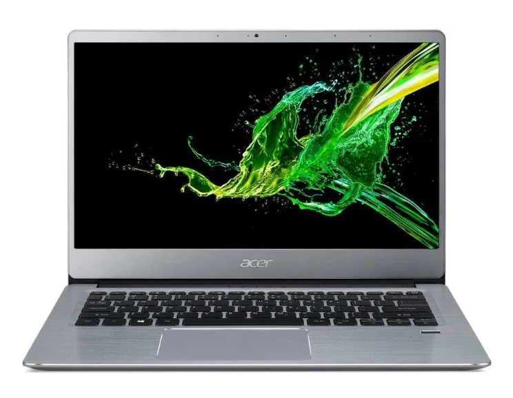 ultrabook Acer SWIFT 3 (SF314-58G-78N0) (Intel Core i7 10510U 1800 MHz / 14" / 1920x1080 / 8 Go / 256 Go SSD / DVD non / NVIDIA GeForce MX250 2 Go / Wi-Fi / Bluetooth / système d'exploitation sans fin)