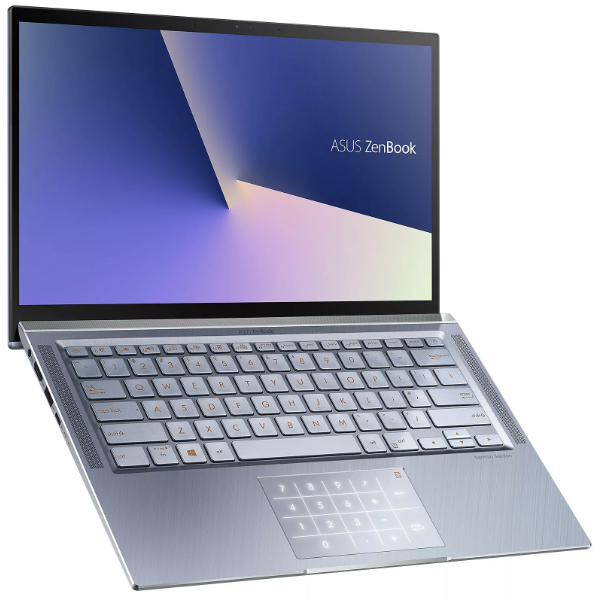 Modèle ASUS ZenBook 14 UM431 (AMD Ryzen 5 3500U 2100MHz / 14" / 1920x1080 / 8 Go / 256 Go SSD / DVD non / AMD Radeon Vega 8 / Wi-Fi / Bluetooth / Windows 10 Famille)