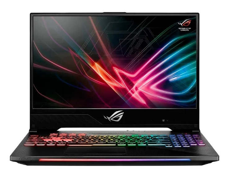 Modèle ASUS ROG Strix GL504GW-ES076T (Intel Core i7 8750H 2200 MHz / 15,6" / 1920x1080 / 16 Go / 1024 Go SSD / DVD non / NVIDIA GeForce RTX 2070 8 Go / Wi-Fi / Bluetooth / Windows 10 Home)