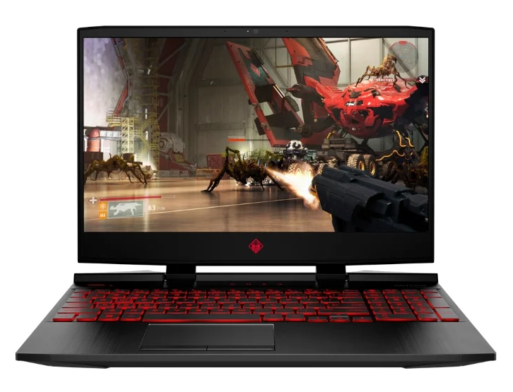 modèle HP OMEN 15-dc1069ur (Intel Core i5 8300H 2300 MHz / 15.6" / 1920x1080 / 8GB / 512GB SSD / DVD no / NVIDIA GeForce RTX 2060 6GB / Wi-Fi / Bluetooth / DOS)