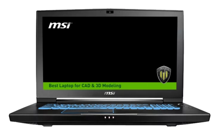 Modèle MSI WT73VR 7RM (Intel Core i7 7820HK 2900 MHz / 17.3" / 1920x1080 / 16Gb / 1256Gb HDD + SSD / DVD no / NVIDIA Quadro P5000 / Wi-Fi / Bluetooth / Win 10 Pro)