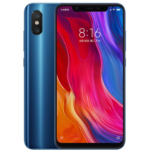 Xiaomi Mi8 6 / 64GB avec un processeur puissant