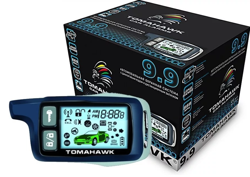 Alarme de voiture TOMAHAWK 9.9