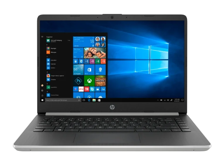 HP 14s-dq0018ur (Intel Core i3 7020U 2300 MHz / 14" / 1920x1080 / 4 Go / 256 Go SSD / DVD no / Intel HD Graphics 620 / Wi-Fi / Bluetooth / Windows 10 Home) jusqu'à 30