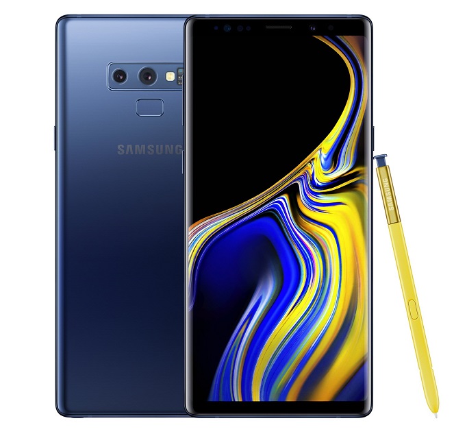 Samsung Galaxy Note 9 du top 6