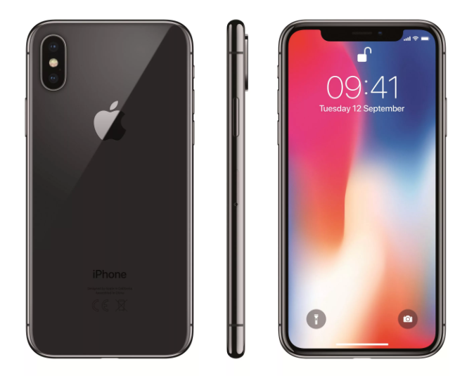 Apple iPhone X 64 Go jusqu'à 60