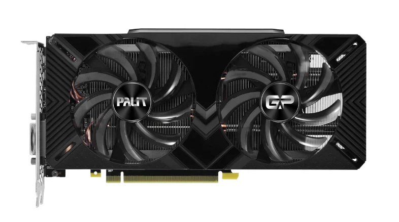 Palit GeForce RTX 2060 1365 MHz PCI-E 3.0 6144 Mo 14000 MHz 192 bits DVI HDMI HDCP GamingPro