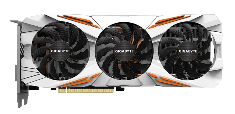 GIGABYTE GeForce GTX 1080 Ti 1544 MHz PCI-E 3.0 11264 Mo 11010 MHz 352 bits DVI HDMI HDCP Gaming OC