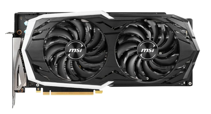 MSI GeForce RTX 2070 1410 MHz PCI-E 3.0 8192 Mo 14000 MHz 256 bits HDMI HDCP Armor