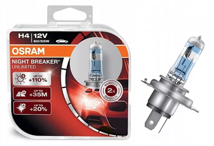 Osram H4 NIGHT BREAKER UNLIMITED 64193NBU