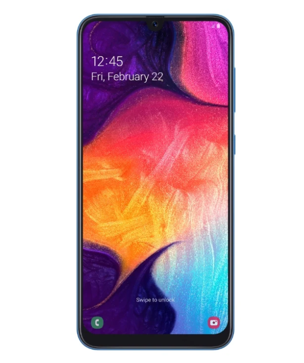 Samsung Galaxy A50 64 Go avec un bon haut-parleur