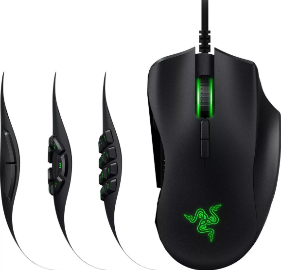 jeu Razer Naga Trinity Black USB