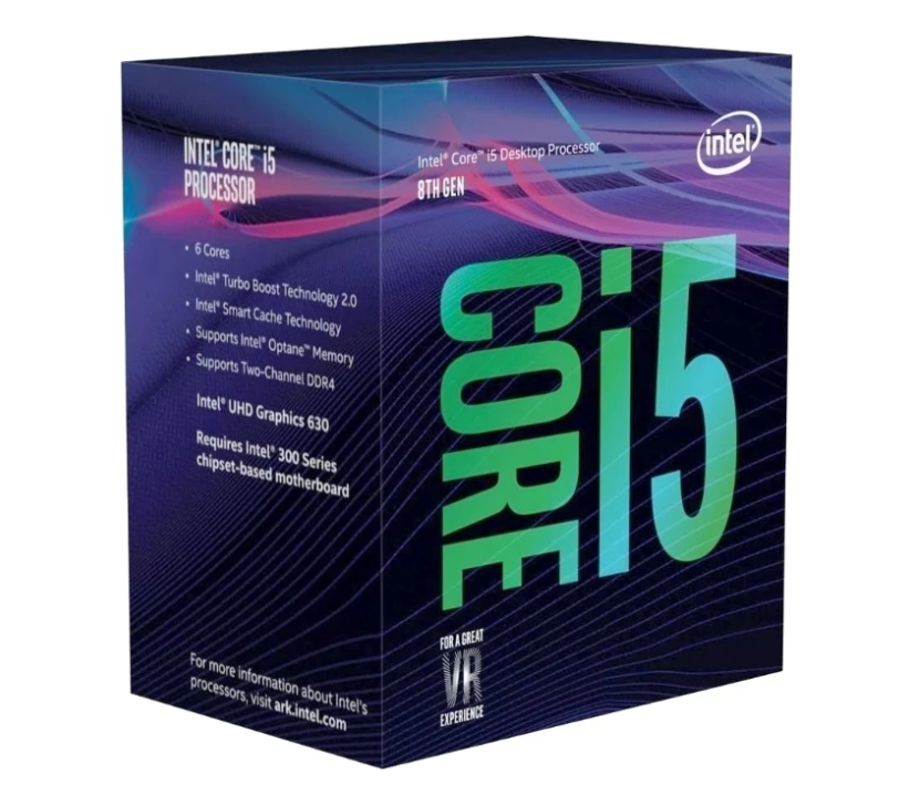 Modèle d'Intel Core i5-8500 Coffee Lake (3000 MHz, LGA1151 v2, L3 9216 Ko)