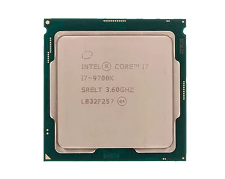 Modèle d'Intel Core i7-9700K Coffee Lake (3600MHz, LGA1151 v2, L3 12288Kb)