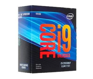 Modèle d'Intel Core i9-9900KF Coffee Lake (3600 MHz, LGA1151 v2, L3 16386 Ko)