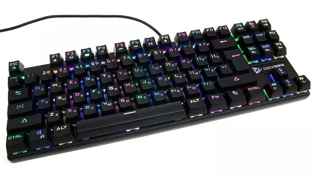 Salle de jeux Qcyber Dominator TKL Black USB