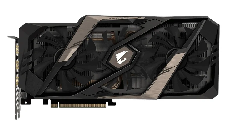 Modèle de GIGABYTE GeForce RTX 2080 1890 MHz PCI-E 3.0 8192 Mo 14140 MHz 256 bits 3xHDMI HDCP AORUS XTREME