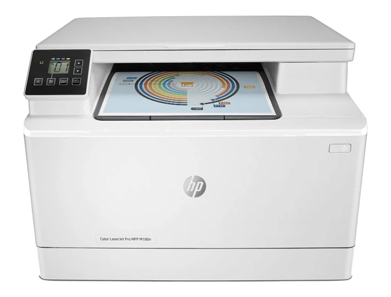 Imprimante multifonction HP Color LaserJet Pro M180n Accueil