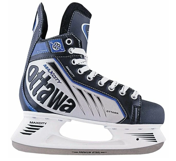 Patins de hockey sur glace Max City Ottawa pour garçons