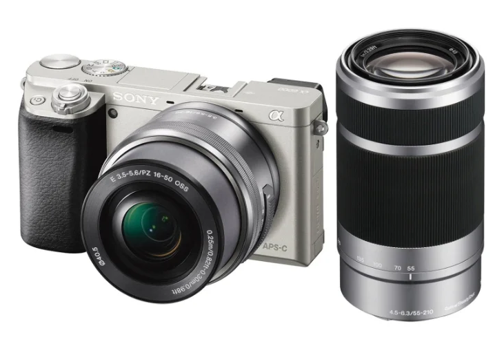 Kit d'objectifs interchangeables Sony Alpha ILCE-6000 pour débutants