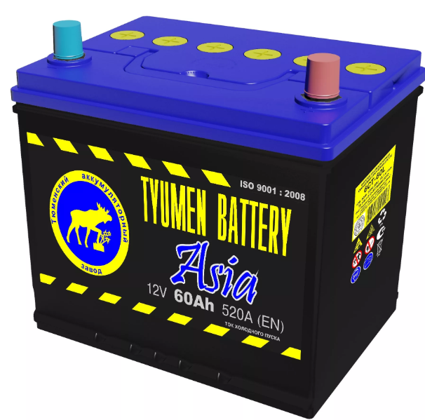 TYUMEN BATTERIE ASIA 60 A / h 520 A