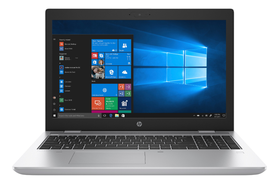 HP ProBook 650 G4 (3ZG94EA) (Intel Core i7 8850H 2600 MHz / 15,6" / 1920x1080 / 8 Go / 512 Go SSD / DVD-RW / Intel UHD Graphics 630 / Wi-Fi / Bluetooth / Windows 10 Pro) pour la vidéo