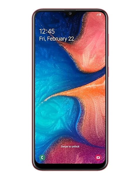 Samsung Galaxy A20 avec NFS jusqu'à 15