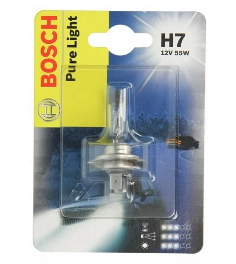 Bosch Pure Light 1987301012 H7 12V 55W 1 pièce